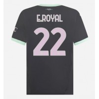 AC Milan Emerson Royal #22 Tredje Tröja 2024-25 Korta ärmar